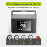 Portable Professional 150PSI Tire Inflator Air Compressor Power Station with Jump Starter, USB Charger, for SUV & Car & Bicycle & Motorcycle Tire, Balloons and Other Home Inflatables, Digital Pressure Gauge, Emergency LED Light