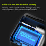 Portable Professional 150PSI Tire Inflator Air Compressor Power Station with Jump Starter, USB Charger, for SUV & Car & Bicycle & Motorcycle Tire, Balloons and Other Home Inflatables, Digital Pressure Gauge, Emergency LED Light