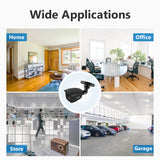 1080p Bullet Black CCTV 3000TVL Camera fit for Surveillance Security Kit 2.0MP