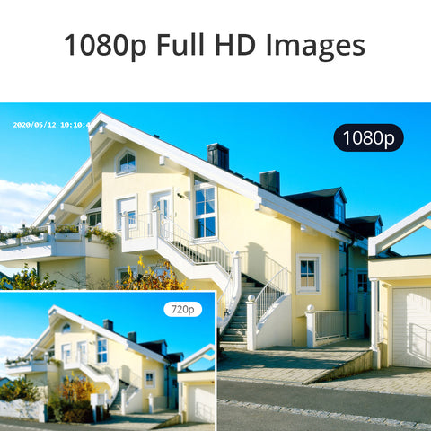 3000TVL 4IN1 Bullet 1080P HD CCTV Camera Home Surveillance System Night Vision IR