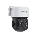 1080P AHD PT Dome Wired Security Camera, Pan 350° Tilt 90°, 100 ft Night Vision, Motion Detection, Waterproof