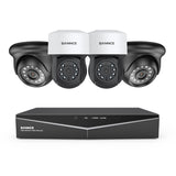 1080P 8 Channel PT Security Camera System - Hybrid 5-in-1 DVR, Pan & Tilt CCTV Camera, 100 ft Night Vision, Motion Detection, Outdoor, Waterproof
