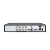 5MP 8 Channel Security Cameras System - Hybrid 5-in-1 CCTV DVR, Motion Detection, IP66 Weatherproof, Audio Recording