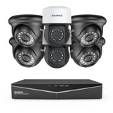 1080P 8 Channel PT Security Camera System - Hybrid 5-in-1 DVR, Pan & Tilt CCTV Camera, 100 ft Night Vision, Motion Detection, Outdoor, Waterproof