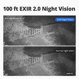 4CH DVR Recorder 1080P Home Security CCTV Systerm With 10.1" LCD Monitor Motion Detection