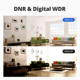 4CH DVR Recorder 1080P Home Security CCTV Systerm With 10.1" LCD Monitor Motion Detection