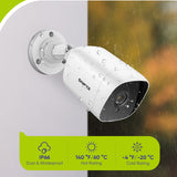 1080p 16 Channel 12 Camera Outdoor Wired Security System, Smart Motion Detection, 100 ft Infrared Night Vision, IP66 Weatherproof