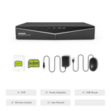 5MP 8 Channel Hybrid 5-in-1 CCTV Digital Video Recorder, Motion Detection, Support IP & Analog Cameras