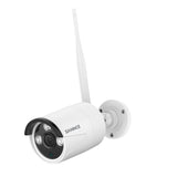 5MP 8-Channel Wireless PT Security Camera System, Pan & Tilt, Two-Way Audio, IP66 Waterproof, Smart AI Human Detection, Work With Alexa