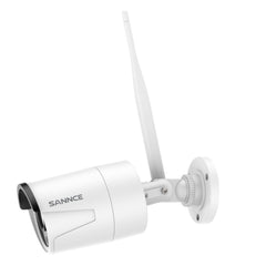 5MP Wireless Security Camera, 4Pcs WiFi IP Cameras for SANNCE N48WHE/N98WHE/N44WEF/N98WHG NVR, AI Human Detection, Work with Alexa, 100ft Night Vision, Remote Access & Smart Motion Alerts