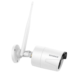 5MP Wireless Security Camera, 4Pcs WiFi IP Cameras for SANNCE N48WHE/N98WHE/N44WEF/N98WHG NVR, AI Human Detection, Work with Alexa, 100ft Night Vision, Remote Access & Smart Motion Alerts