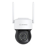 2K 4MP Outdoor Pan Tilt Wireless Dome Security Camera, Full Color Night Vision, 2-Way Audio, Smart AI Human Detection, Support Alexa/Google Assistant