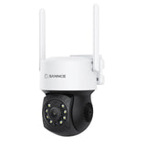 2K 4MP Outdoor Pan Tilt Wireless Dome Security Camera, Full Color Night Vision, 2-Way Audio, Smart AI Human Detection, Support Alexa/Google Assistant