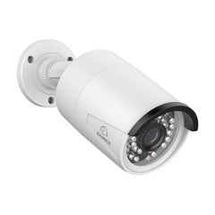 10 Channel 4K PoE Security System, 8MP Bullet & Pan-Tilt IP Cameras with AI Human/Vehicle Detection, Color Night Vision & Two-Way Audio