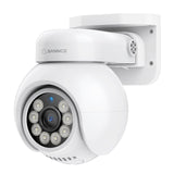 4K 8MP UHD PoE Security Outdoor PT IP Camera - Pan & Tilt, Color Nigt Vision, Smart Vehicle Detection, Two-way Audio, Up to 256G TF card storage, Support Onvif
