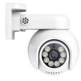 4K 8MP UHD PoE Security Outdoor PT IP Camera - Pan & Tilt, Color Nigt Vision, Smart Vehicle Detection, Two-way Audio, Up to 256G TF card storage, Support Onvif