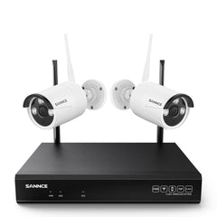 5MP 8-Channel Wireless Security Camera System, 8MP NVR, 5MP Wifi IP Cameras, Two-Way Audio, IP66 Waterproof, Smart AI Human Detection, Work With Alexa
