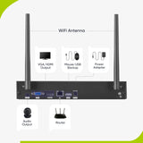 3MP 8-Channel Wireless Security Camera System, 5MP NVR, Audio Recording, IP66 Waterproof, Smart AI Human Detection, Work With Alexa