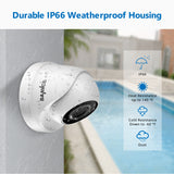 16CH H.264+ 5in1 DVR 3000TVL CCTV Home Security 1080p Dome Camera System Motion