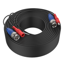30M 100ft Black BNC Video Power Extension Cable Connector Cord Wire for CCTV Camera System
