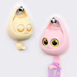 Cat Blink Coat Hook Home Decor: Creative, Cute Winking, Adhesive, Wall-Mounted, Heavy Duty Wall Hanging, Blink Cartoon Decoration